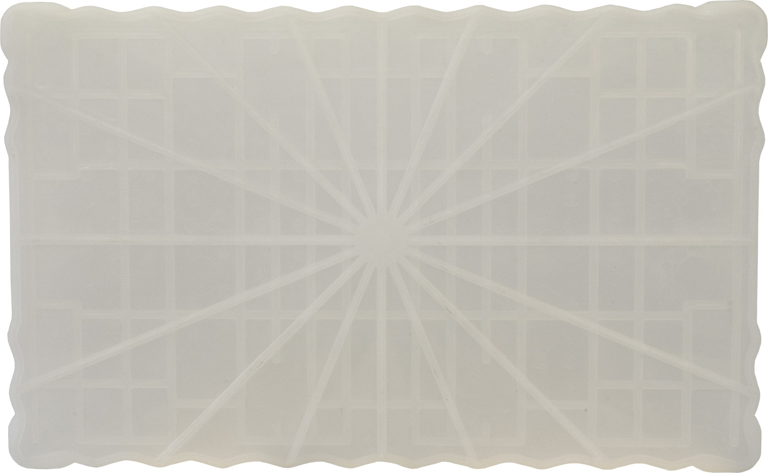 Ящик сплошной 788×470×138 мм, объем 40 л., арт.: 213, белый, код: 00399