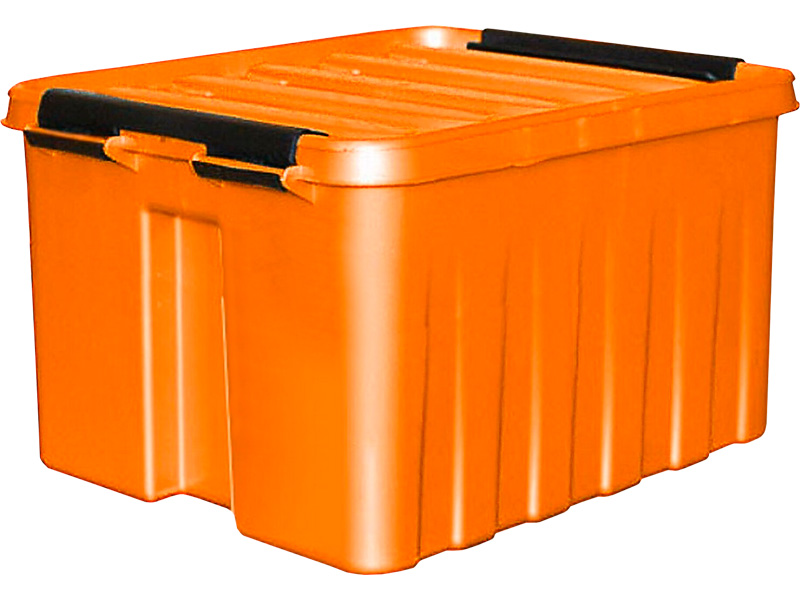 Ящик сплошной 210×170×135 мм, объем 3.5 л., арт.: Rox Box 3, оранжевый, код: 25318