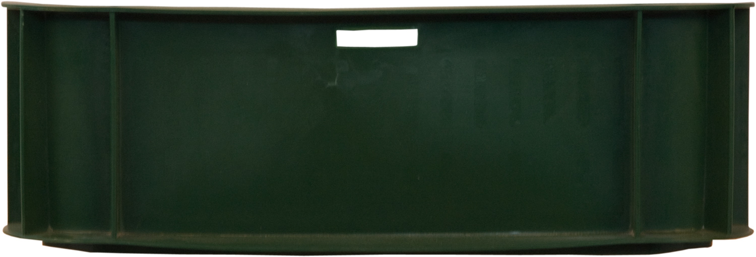 Ящик сплошной 430×330×110 мм, объем 12 л., арт.: 405, синий, код: 00432