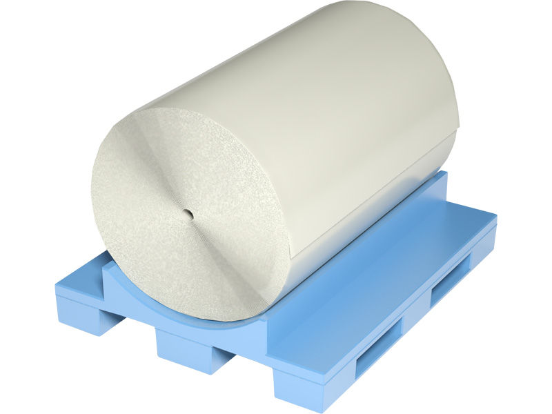 Паллет 1200х1000х260 мм для рулонов, арт. RollPallet Ni 1210, код: 20705